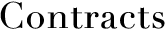 contracts